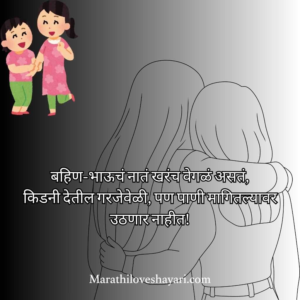 Shayari for Little Sister in Marathi